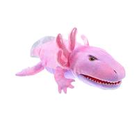 Abaodam Peluche Main Axolotl Animale Douce pour Garçon Fille Ans Jeu de Rôle Créatif