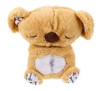 Abaodam Peluche Musicale Koala Apaisante Berceuse Intégrée, Peluche Respirante Marron pour Bébé, Sensoriel Doux pour Sommeil et Détente des Tout-Petits