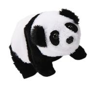 Abaodam Peluche Panda Interactive Électronique à Quatre Pattes Sonore pour Tout-Petits Peluche Musicale en Tissu Doux Présent D’Anniversaire Garçon et Filles Animal Éducatif
