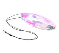 Abaodam Pendentif en Cristal de 12 Cm Trou Suspendre, Charme Unique pour Création de Bijoux, Breloques Décoratives Multi-usages Soi-même