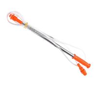 Abaodam Perche d'Extension pour Pulvérisateur Agricole Buse Uniforme, Tige Télescopique en Acier Inoxydable de 2,3 Mètres, Adaptée aux Travaux de Jardinage et Arrosage Extérieur