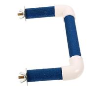 Abaodam Perchoir pour Perroquet U Forme de Support de Jeu Durable Accessoire pour Cage Doiseaux de Broyage pour Griffes Plateforme Dexploration pour Petits Oiseaux