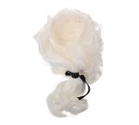 Abaodam Perruque Cosplay Juge Longue Fibre Synthétique Légère et Confortable Adaptée Homme et Femme pour Déguisement Halloween et Fêtes Costumées