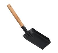 Abaodam Petite Pelle Fer avec Manche Bois Pratique Et Robuste pour Jardinage Creuser Nettoyage Et Travaux Domestiques Outil Léger Et Portable pour Sol Et Litière