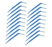Abaodam Pièces D'irrigation Goutte à Goutte PE 100 Pcs Bleu pour Plantes en Pot Arrosage Micro-asperseur Précision Système Goutteurs D'arrosage Jardinage