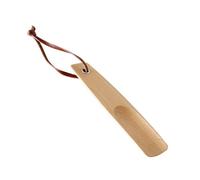 Abaodam Pied-à-coulisse Portable Bois Manche Long Pied de Chaussure Pratique pour Personnes Âgées Garçon Fille et Adultes Facilitant la Mise sans Effort