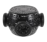 Abaodam Piège à Crabes et Écrevisses en Plastique Cage de Pêche 4 Entrées Léger et Solide pour Crevettes Anguilles et Poissons Accessoire Pêche Réutilisable pour Rivière et Étang