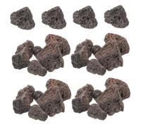 Abaodam Pierre Volcanique Naturelle pour Bain D’Oiseaux 1,1 Kg - Pierres Décoratives Résistantes aux Intempéries pour Aquarium, Terrarium et Jardin, Filtration, Roches Volcaniques