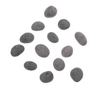 Abaodam Pierres de Sauna Naturelles 3-5 Cm 1,9 Kg Ensemble de Pierres Chauffantes Résistantes aux Fissures pour Poêle à Sauna Traditionnel Chauffage Rapide et Vapeur Homogène Spa Extérieur