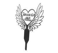 Abaodam Pieu Commémoratif pour Animal De Compagnie Piquet De Métal Marqueur De Plaque Commémorative pour Décoration De Cimetière