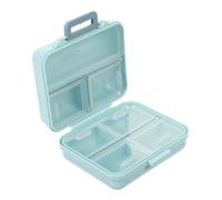 Abaodam Pilulier Portable Compartiments Multiples Étanche pour Boîte Pilules Sept Jours avec Fermeture Sécurisée Rangement Pratique pour Voyage et Usage Quotidien