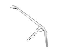 Abaodam Pince à Anguilles en Acier Inoxydable Robuste Détacheur d'Hameçons Manuel Compact Poignée Ergonomique Accessoire de Pêche Étanche pour Utilisation en Extérieur