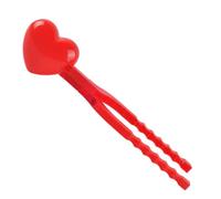 Abaodam Pince à Boules de Neige Forme Cœur Taille L pour Garçon Fille Extérieur Hiver pour Bricolage Garçon Fille Clip Neige Polyvalent pour Bataille et Jeux Créatifs