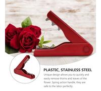 Abaodam Pince à Épines pour Roses Inoxydable Outil Pratique pour Enlever Épines DIY Jardinage et Facile à Utiliser