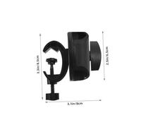 Abaodam Pince de Fixation Micro Métal Clip Ajustable pour Support de Microphone pour Live Streaming et Studio Installation sans Outil Maintien Stable et Flexible