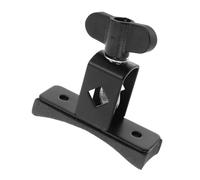 Abaodam Pince de Montage pour Arceau de Batterie en Alliage Noir Mousse, Grip Sécurisé et Compatibilité Polyvalente pour Accessoires de Batterie et Caisse Claire