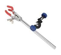 Abaodam Pince Serrage Bécher en Alliage de Zinc Légère et Facile à Transporter avec Clip de Support pour Bécher et Flacon en Laboratoire pour Expériences D'apprentissage