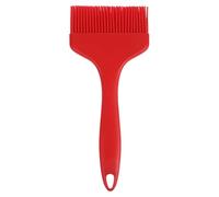 Abaodam Pinceau à Badigeonner Large en Silicone Rouge 75 G Résistant Haute Température pour Barbecue la Cuisine Pâtisserie Sauces Marinade Cuisson Extérieure