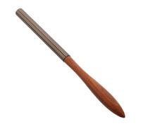 Abaodam Pinceau Nail Art Large en Bois Marron Pointe Dégradée, Outil Élégant pour Décoration des Ongles, Utilisation à Domicile Salon Professionnel