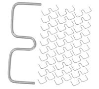 Abaodam Pinces à Brindilles pour Jardinage Arbre Fruitier - Usage Jardinage Et Entretien - Modèle m 8 Cm en Acier Inoxydable - Lot de 50 Set De Pièces - Outil De Fixation Et Formateur De Branches