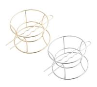 Abaodam Pinces à Cheveux Maintien Cheveux Épais ou Fins Lot de 2 pour Chignon en Alliage Doré Accessoires pour Coiffure Femme pour Fête et Vie Quotidienne
