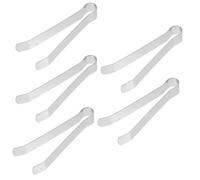 Abaodam Pinces à Mèche Pince Éteignoir de Bougie Lot de 5 en Acier Inoxydable Argenté, Léger et Plus Sûr Que Pratique pour Sûre