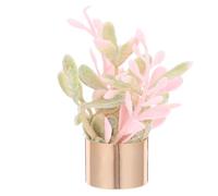 Abaodam Plantes Miniatures Artificielles Succulentes Pot pour Décoration de Maison Miniature Modèle de Bonsai pour Scène de Paysage Micro et Accessoire de Maquette