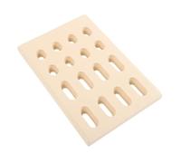 Abaodam Plaque Chauffante en Céramique pour Barbecue Gaz, Beige | Systèmes de Brûleurs, des Pertes de Chaleur, Résistance aux Hautes Températures