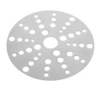 Abaodam Plaque d'Adaptation en Acier Inoxydable pour Plaques Induction et Vitrocéramique, Diffuseur Thermique 18 CM pour Poêles, Adapté la Cuisson Domestique et Professionnelle