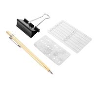 Abaodam Plaque de Récupération Mots 24 en Acier Inoxydable Argenté, Stockage Sécurisé Phrase de Départ, Portefeuille Matériel Crypto Étanche et Ignifugé pour Sauvegarde Hors Ligne