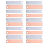 Abaodam Plaques D’anode Zinc et Cuivre pour Expérience Batterie Fruit | Plaques Pré Découpées et Polies, Épaisseur Uniforme, Conductivité Stable, Anti Oxydation, pour Classe