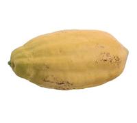 Abaodam Plastique Cabosse de Cacao Artificielle Décor Réaliste, Jaune