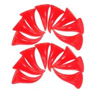 Abaodam Plastique Serrage-tête Cornes de Diable Rouge 40 Pièces | Accessoire Léger, Usage Fête et Création Diy, Design Unique, Style Démon pour Garçon et Filles et Adultes