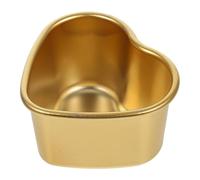 Abaodam Plateau Assaisonnement Acier Inoxydable De Cœur pour Barbecue à Condiments pour Sauces Et Épices pour Apéritifs Et Plats