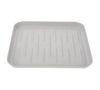 Abaodam Plateau de Rangement en Plastique PP Résistant pour Cage d'animaux et Plantes, Antibactérien et Anti-odeurs, pour Jardins et Parcs, Dimensions 35x27x3 Cm
