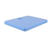 Abaodam Plateau de Support à Perfusion Bleu en ABS, Plateau Porte-Perfusion, Poignée Extra-Large, Compatible Supports de Perfusion, Pour Patients