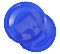 Abaodam Plateau pour Solution à Bulles D'extérieur Garçon et Filles 2 Pièces Plastique Réutilisable Bleu Rangement Pratique pour Bâtons Bulles Jardin Parc Plage Fête
