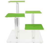 Abaodam Plateforme Escalade pour Reptiles Multi-Niveaux avec Cachette Décor Naturel pour Terrarium de Lézard Plateforme de Repos Robuste pour Gecko et Tortue