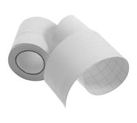 Abaodam Plinthes D'angle Autocollantes en Pvc Blanc, 2 Rouleaux de 5m, Design Grain de Bois Élégant, Faciles à Nettoyer pour Murs de Salon et Couloirs