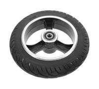 Abaodam Pneu Tubeless Plein 8 Pouces 200X50 pour Trottinette Électrique Roue Moyeu en Alliage d'Aluminium Anti-Crevaison Remplacement de Roue Robuste pour Usage Urbain et Extérieur