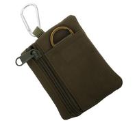 Abaodam Pochette à Clés Militaire Légère en Polyester Multi-usage Fermeture Éclair, Paquet Porte-monnaie Compact pour Chasse et Activités en Plein Air