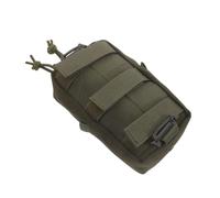 Abaodam Pochette Étanche pour Smartphone de Voyage, Sacoche à Bandoulière Militaire Verte Poche Zippée pour Sangle de Fixation, Support de Téléphone Portable Multifonction pour Randonnée