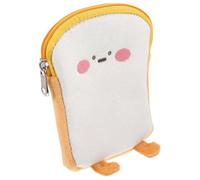 Abaodam Pochette Kawaii Sanitaire Portable Cartable Mignon Peluche Jaune Sac de Rangement Compact pour Tampons et Petits Objets Quotidiens pour Périodes et Usage Quotidien