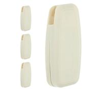 Abaodam Poignée Carrée pour Stores Enrouleurs en Tissu Léger Beige, Lot de 4 Pièces Prise Confortable, Accessoires pour Rideaux en Tissu Fin, Usage Résidentiel et Commercial
