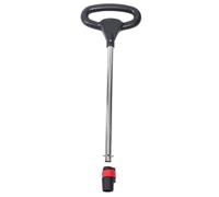 Abaodam Poignée de Poussette en Acier Inoxydable Montage 25mm, Accessoire de Remplacement à Dégagement Rapide pour Confort et Stabilité Améliorés Lors des Balades en Poussette Bébé