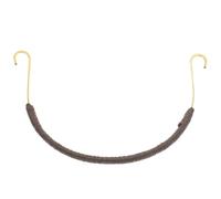 Abaodam Poignée de Théière en Cuivre Ergonomique de Grosse Taille, Accessoire Solide Résistance la Chaleur, Forme en U pour Usage Personnel et Professionnel