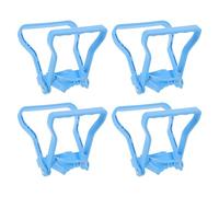 Abaodam Poignée de Transport pour Bidon d'eau 4 Pcs en Plastique Épais Bleu Porte-Bouteilles Ergonomique Antidérapant Lève-Bouteilles pour Usage Extérieur Randonnée et Réutilisable