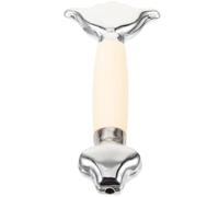 Abaodam Poignée D'épée Taï- en Bois, Poignée D'épée, Accessoire de Sabre D’Arts Martiaux, Écrou en Métal, Antidérapante, pour Tai et Arts Martiaux