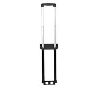 Abaodam Poignée Télescopique de Valise en Fer, Barre Extensible Noire | Réglage Verrouillable, Prise Ergonomique, Remplacement Rapide, pour Bagages et Coffres, Usage Quotidien