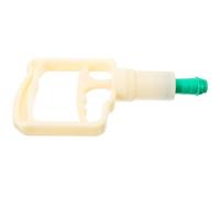 Abaodam Pompe à Ventouse à Pression Manuelle en Plastique Accessoires Verts, Poignée Ergonomique pour Soulager Douleurs Cervicales et Détendre le Système Nerveux